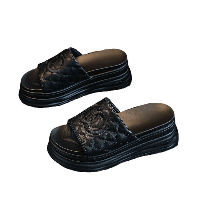 Women's Classic Style Pearl Summer Outdoor Fairy Sandals