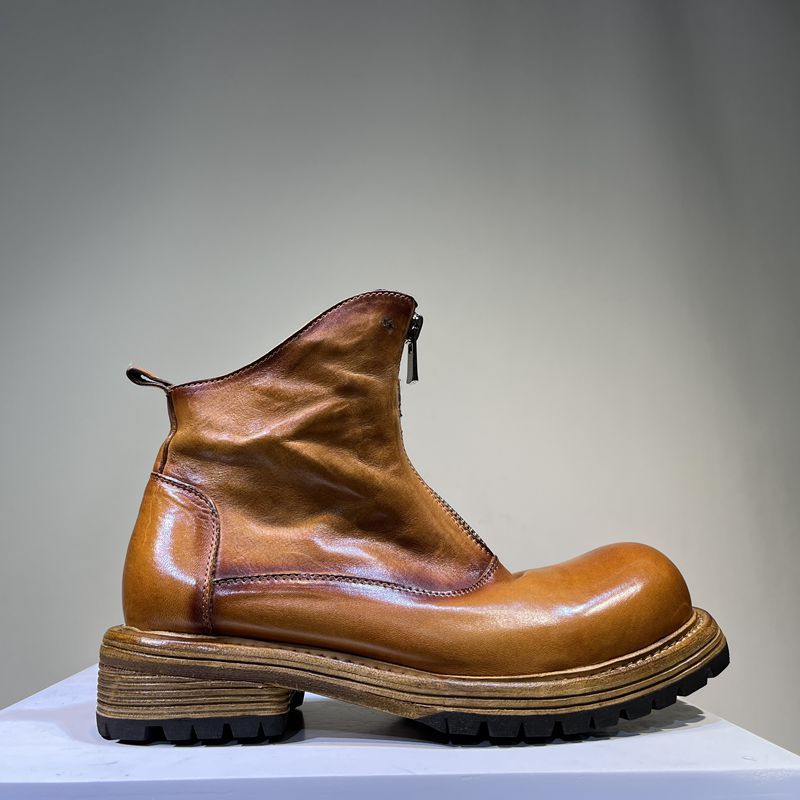 Men's Chelsea American Washed Horse Raise The Bottom Boots
