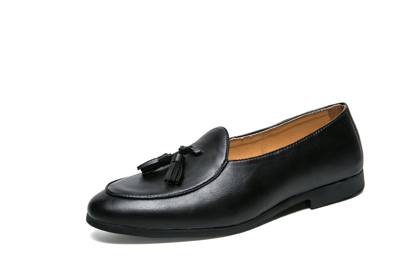 Men's Spring Vintage Flat Bottom Slip On Loafers