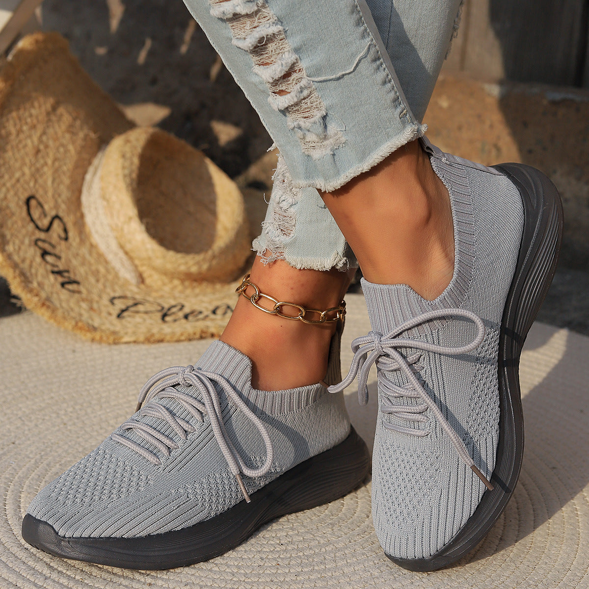 Women's Plus Size Thick Bottom Spring Pumps Casual Shoes