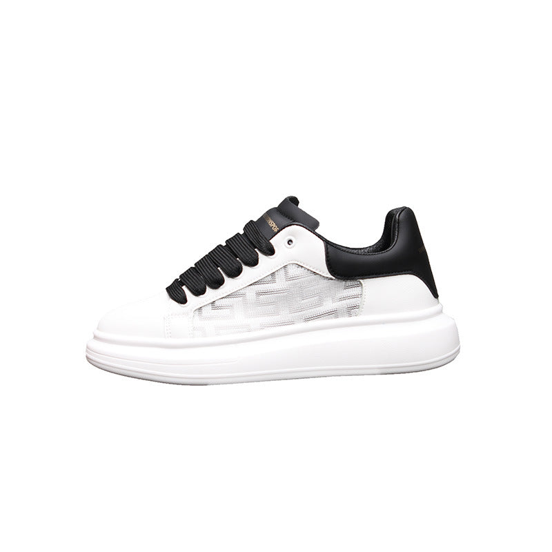 Women's & Men's Mcqueen Genuine Thick-soled Summer Versatile Breathable Single Casual Shoes