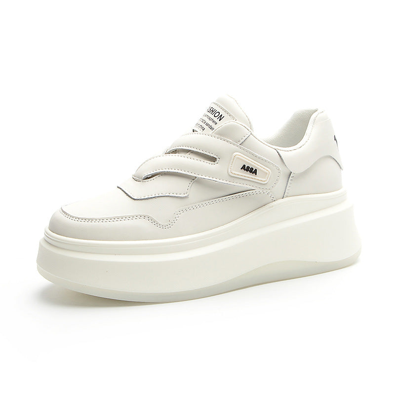Women's Thick-soled White With Sole Sports Fashion Casual Shoes