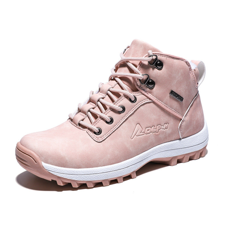 Women's & Men's Winter Fleece-lined Warm Plus Size Snow Boots