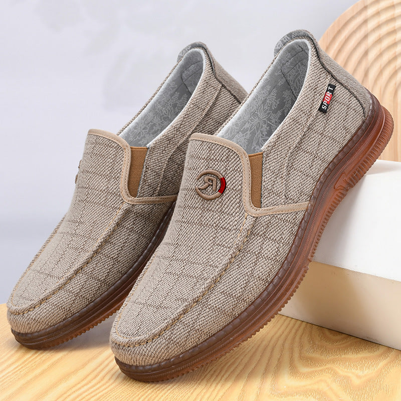 Men's Old Authentic Tendon Sole Cloth Breathable Canvas Shoes