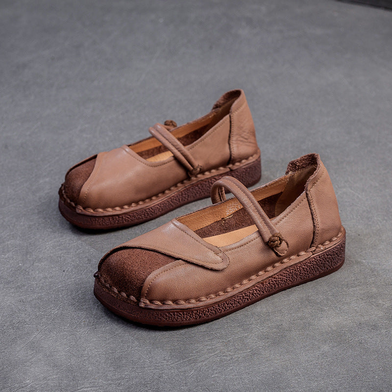 Soft Bottom Surface Comfortable Retro Rub Casual Shoes