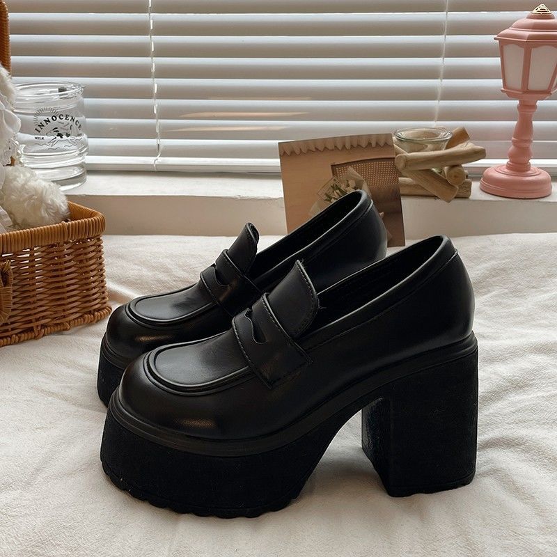 High Small Height Increasing British Style Casual Shoes