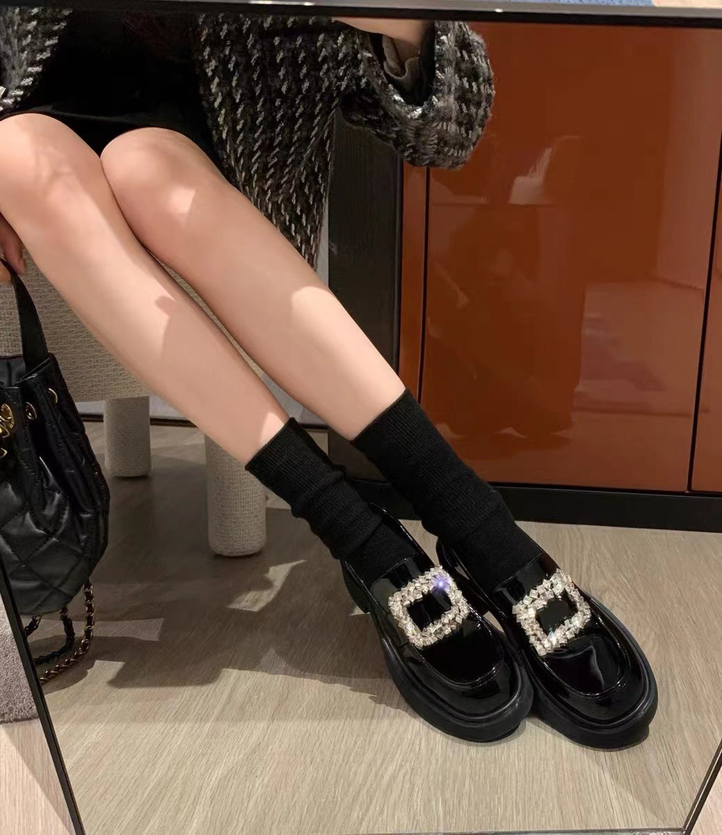 Women's Buckle Pumps Super Hot Round Toe Loafers