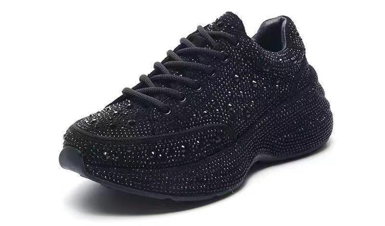 Women's Top Dad Fashionable Thick Bottom High Sneakers