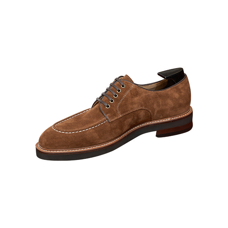Men's Autumn Suede Business British Formal Wear Leather Shoes