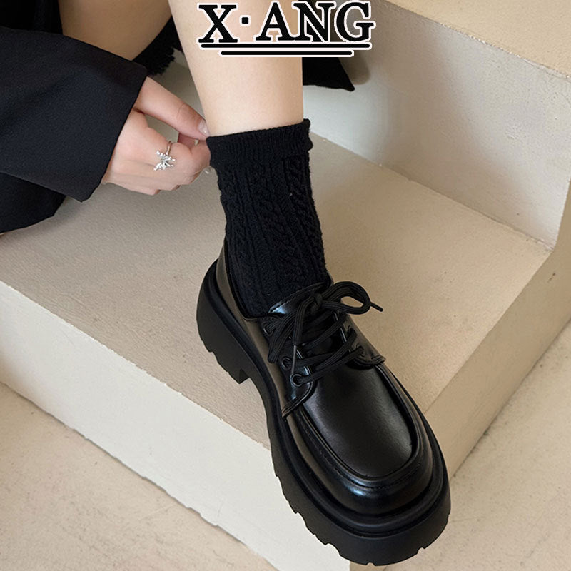 Women's British Style Platform Authentic Mary Jane Loafers