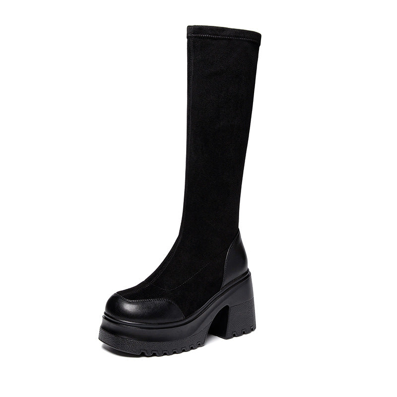 Socks Female Small Man Stretch Thin Boots