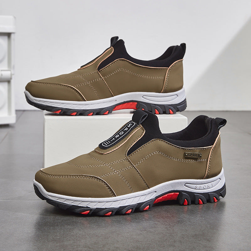 Men's Plus Size Slip-on Walking Soft Sole Casual Shoes