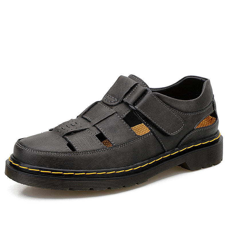 Men's Summer Plus Size Pump Sports Hollow Sandals