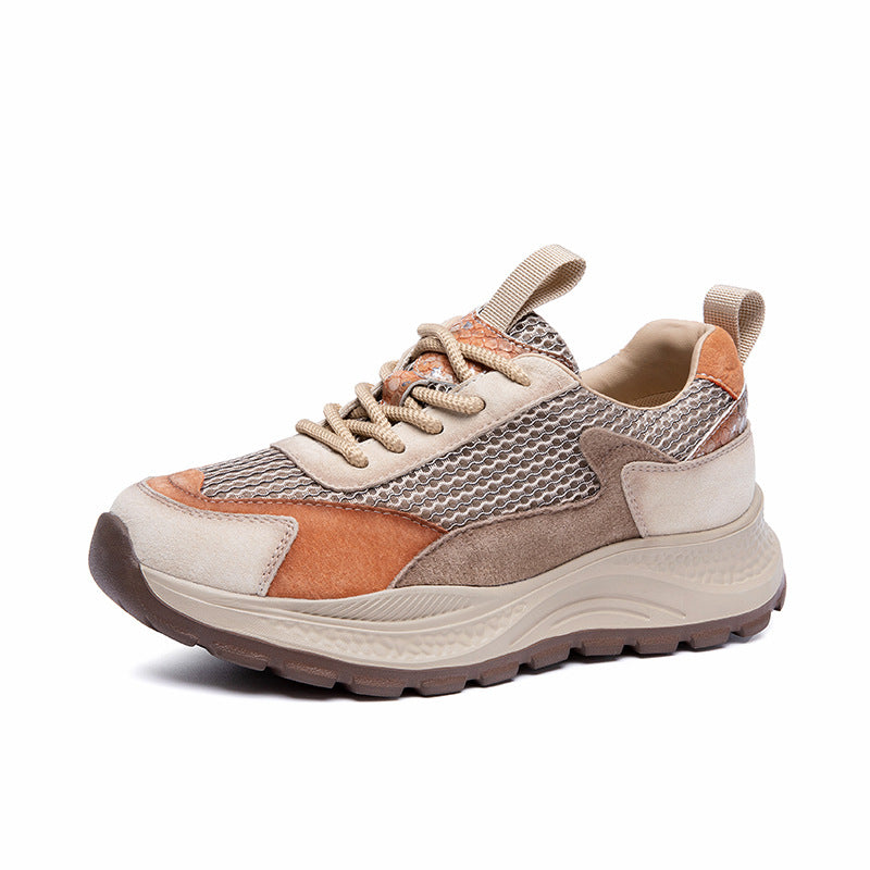 Women's Retro Soft Bottom Lightweight Mesh Surface Sneakers