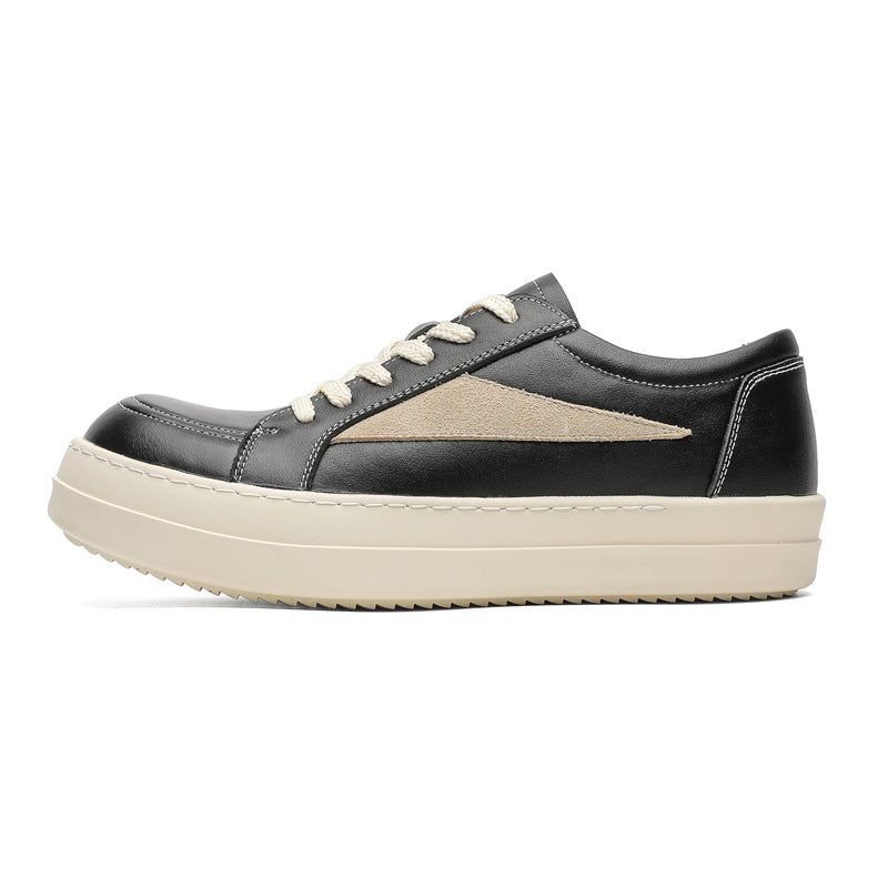 Men's First Layer Cowhide American High Street Sneakers