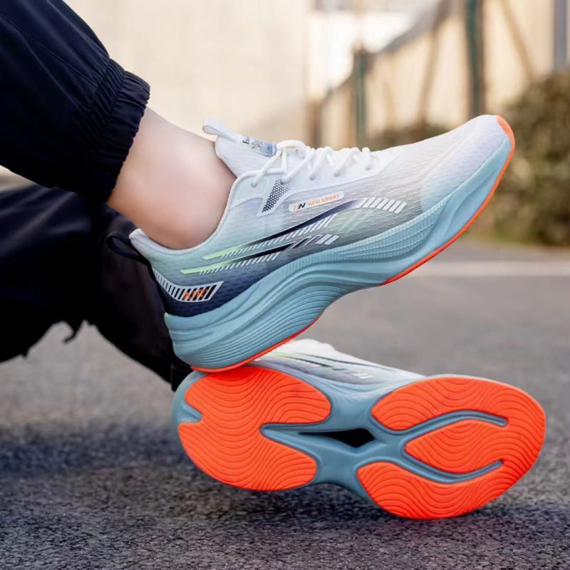Thick Running Shock Absorption Training Breathable Sports Physical Sneakers