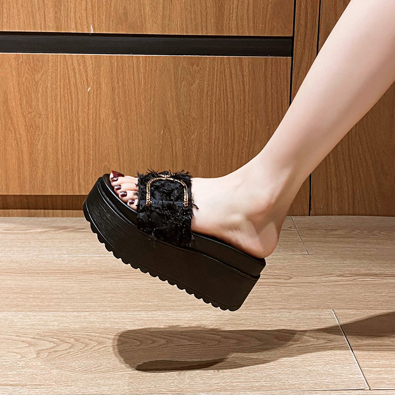 Women's Platform Summer Wear Fashion Beach Slippers