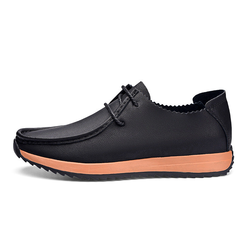 Men's British Plus Size Invisible Height Increasing Men's Shoes