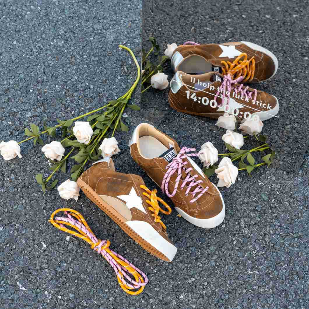 Women's Increasing Insole Retro Distressed Little Dirty Versatile Color Casual Shoes