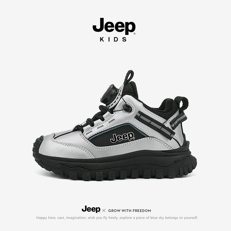 Children's Popular Slip-on Boys Running Waterproof Kid's Sneakers