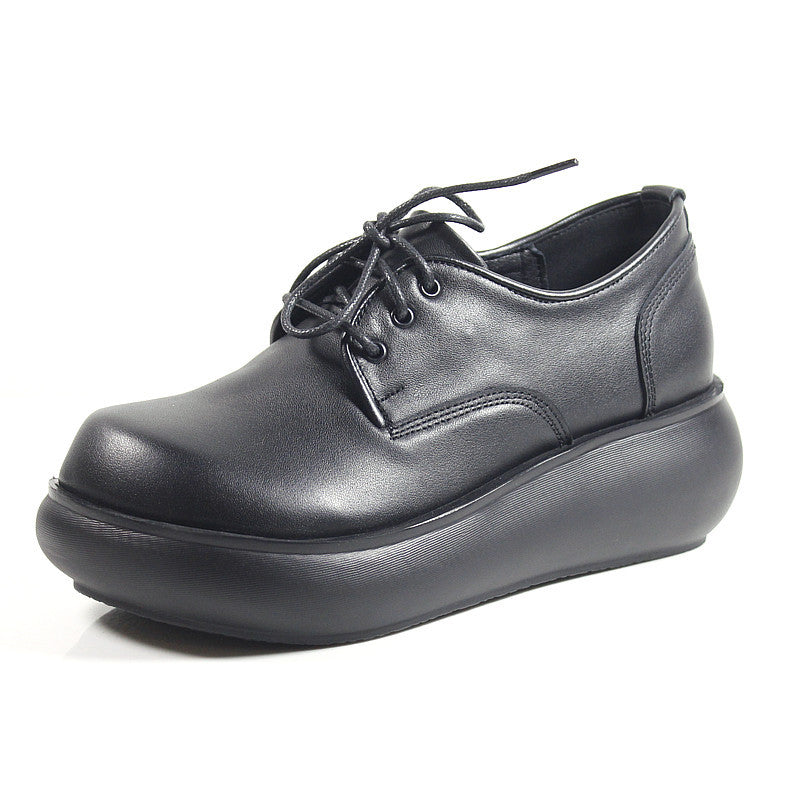 Women's Thin Big Head Ethnic Fashion Handmade Casual Shoes
