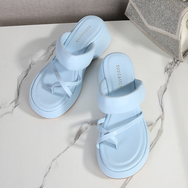Women's Plus Size Sizes Minimalist Toe Covering Sandals