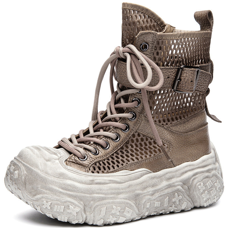 Women's Martin For Summer Waste Soil Style Breathable Boots