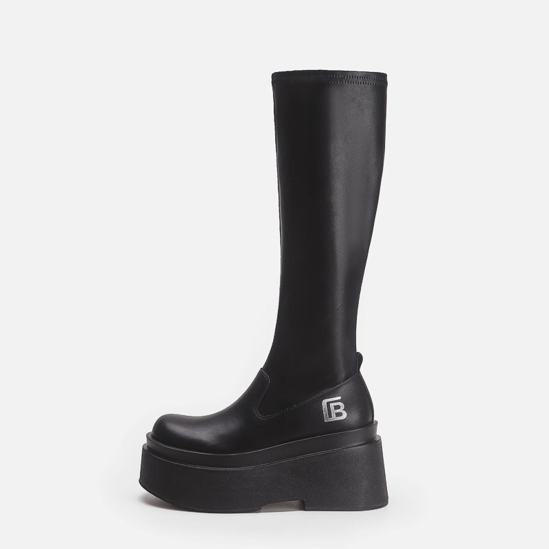 Thigh High Leg Height Increased Wrapping Boots