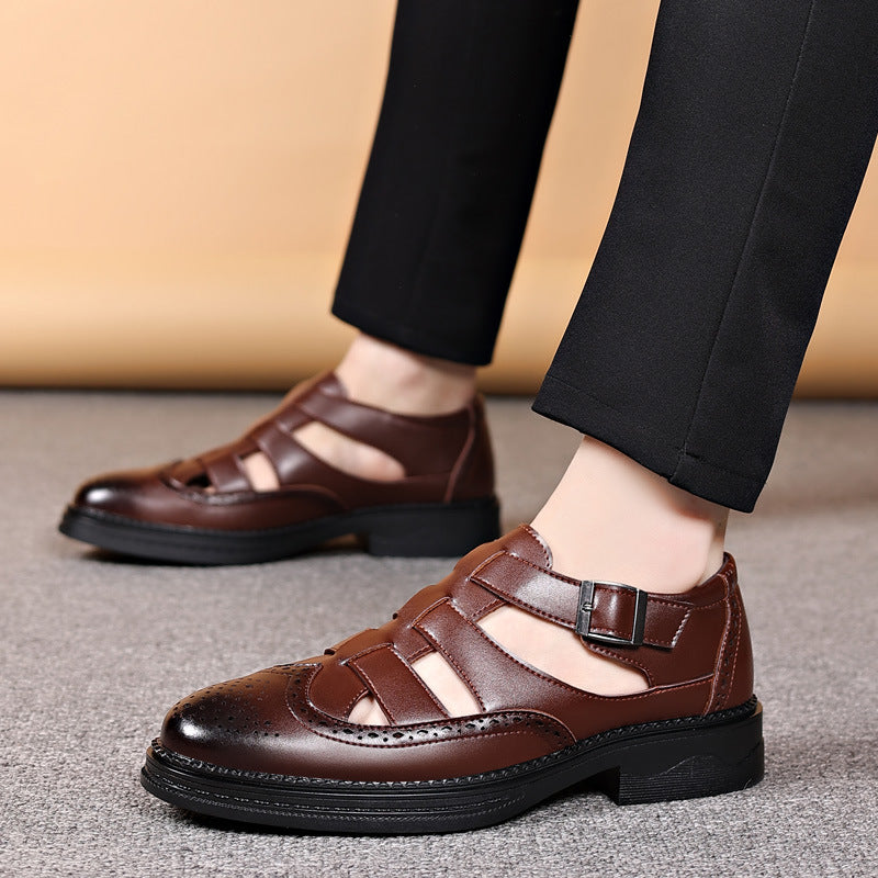 Men's Summer Hollow Soft Bottom Hole Casual Shoes