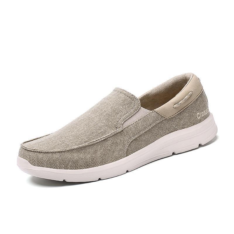 Men's Summer Korean Style Breathable Plus Size Canvas Shoes