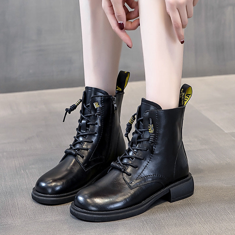 Women's Martin Autumn Large Size Short Shop Boots