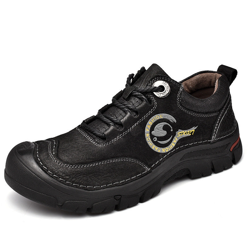 Men's Outdoor Platform Hiking Plus Size Top Casual Shoes