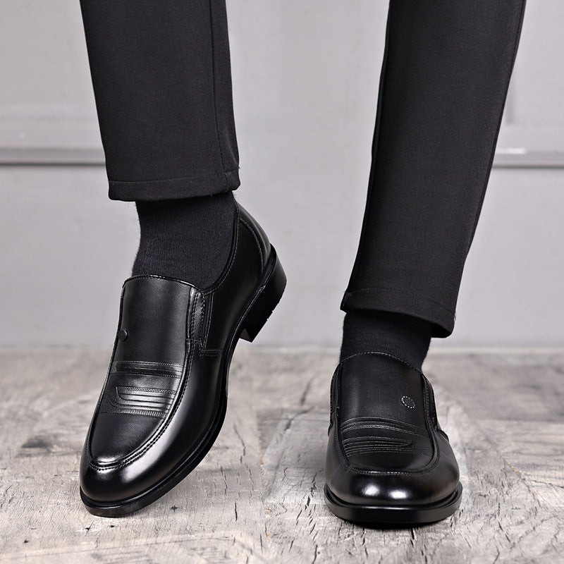 Men's Genuine England Style Business Formal Wear Leather Shoes