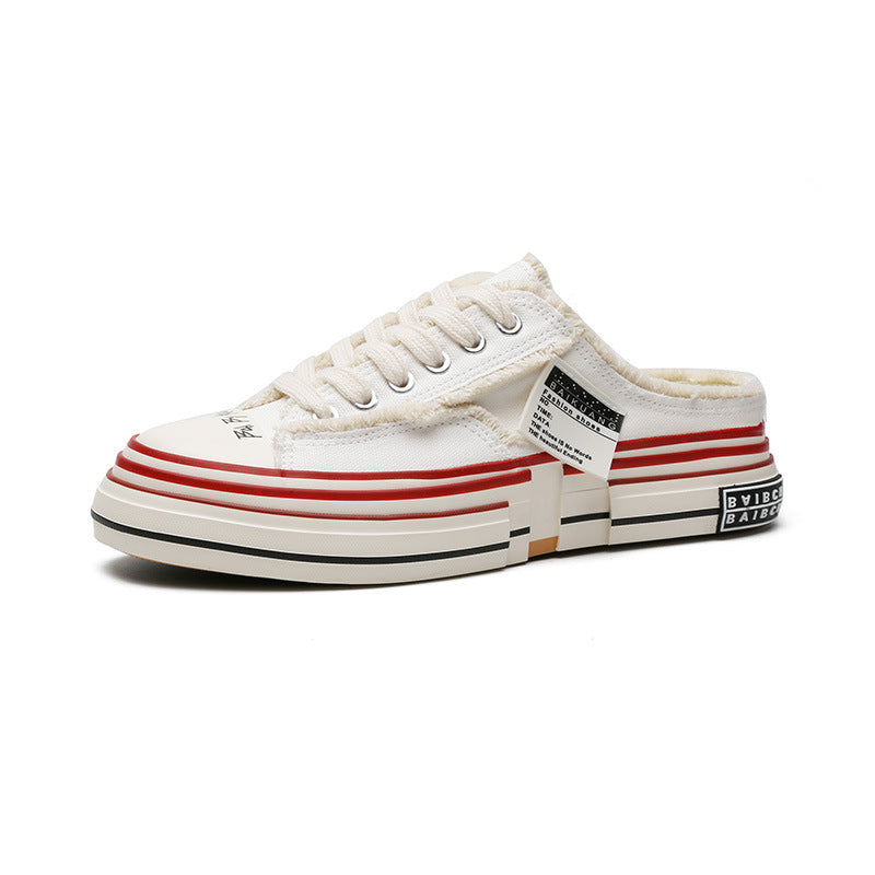 Men's Durable Wu Beggar Board Design Canvas Shoes