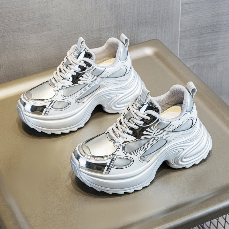 Women's Increasing Insole Light Running Outdoor Sports Casual Shoes