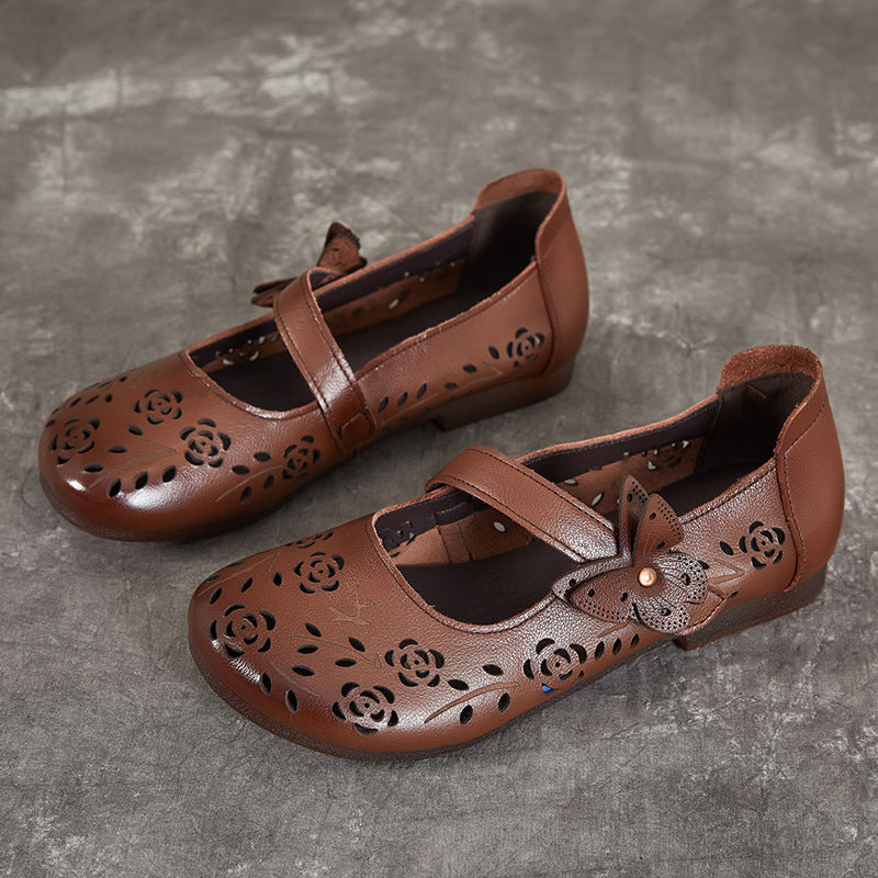 Women's & Men's Hole Summer Breathable Retro First Layer Sandals