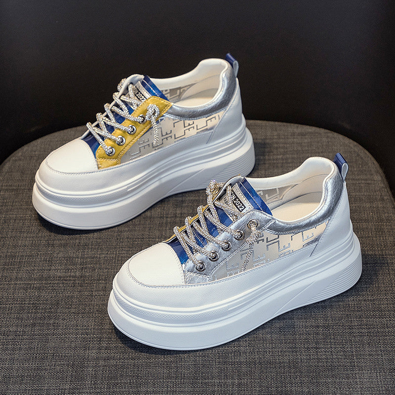 Women's & Men's Small Height Increasing Insole Summer Mesh Casual Shoes