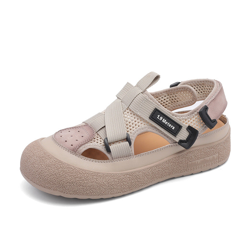 Women's & Men's Fashionable Summer Breathable Outdoor Mesh Stitching Sandals