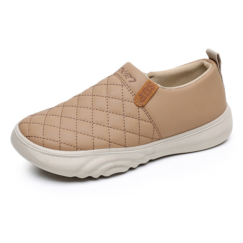 Women's Platform Mother Slip-on Soft Bottom Bread Casual Shoes
