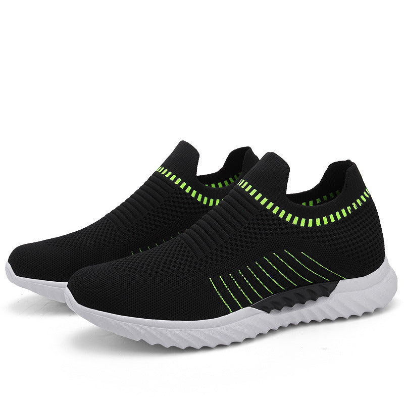 Men's Summer Height Increasing Insole Breathable Mesh Sneakers