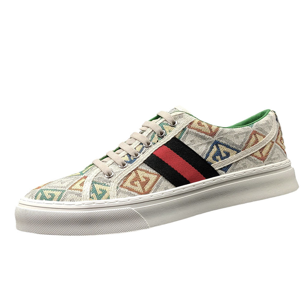 Men's Trendy Flat Cloth Light Luxury Slip-on Sneakers