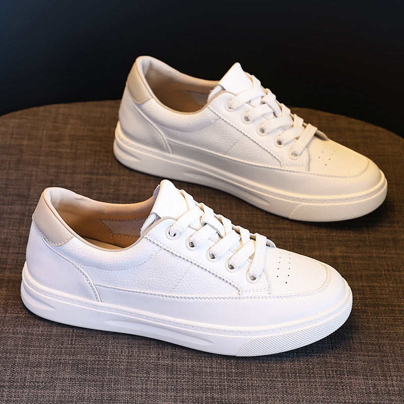 Women's White Fashion Classic Style Sports Skate Casual Shoes