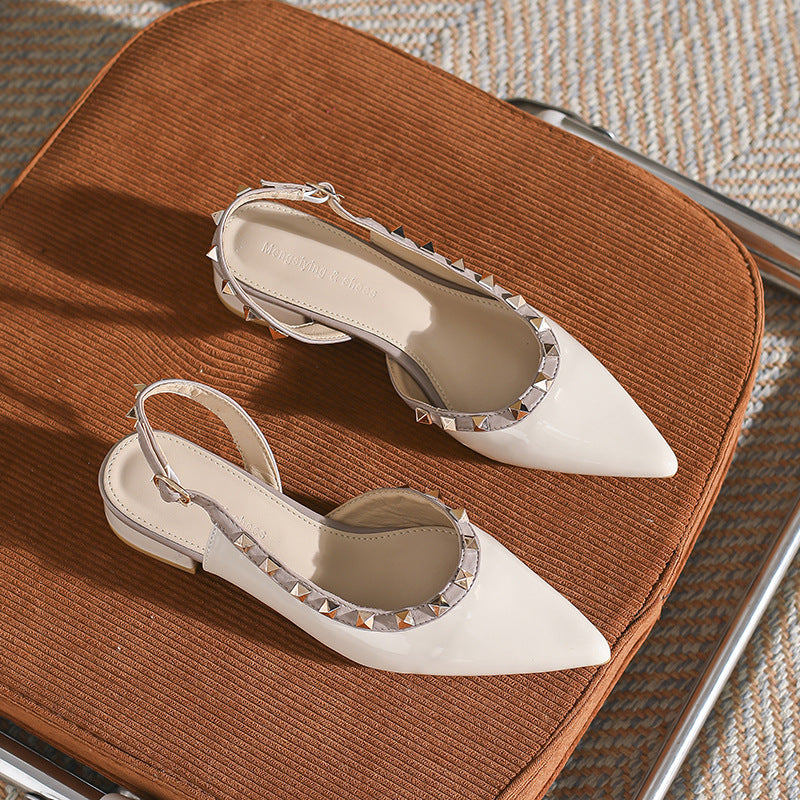 Women's Toe Summer Pointed Shallow Mouth Soft Sandals