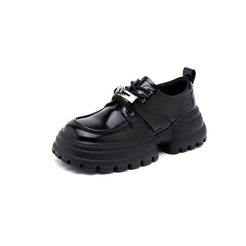 Women's Spring Platform Height Increasing Muffin Fashion Loafers
