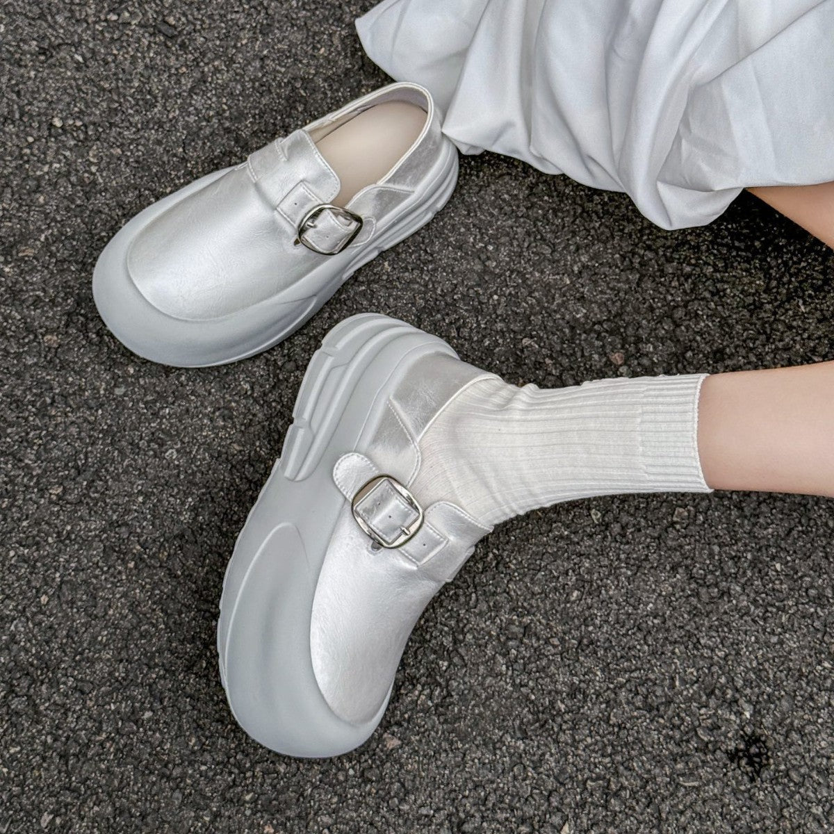 Women's Muffin Lazy Spring Two-way Big Toe Casual Shoes