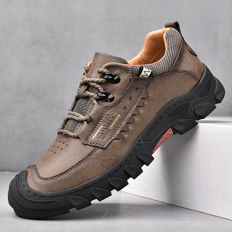 Men's Autumn Plus Size Outdoor Climbing Genuine Casual Shoes