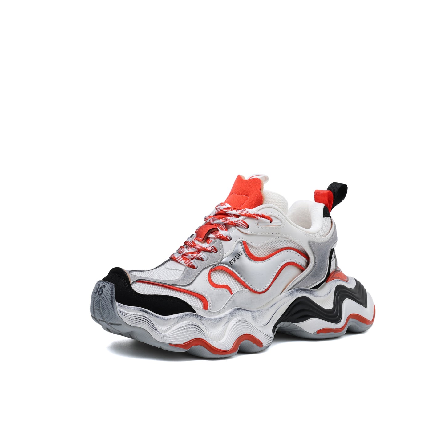 Women's & Men's Sier Wave Platform Dad Height Increasing Casual Shoes