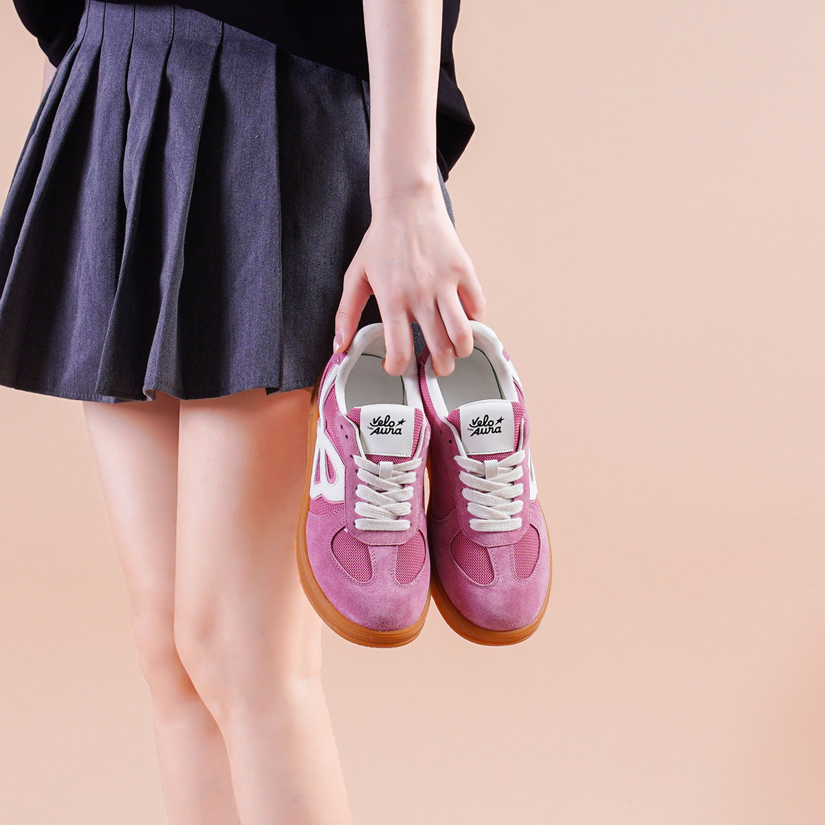 Women's Beautiful Flat German Training Breathable Sneakers