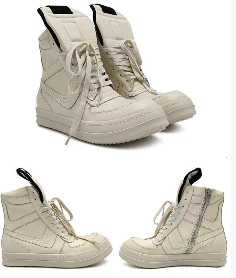 Men's High Top Personal Korean Style Color Sneakers