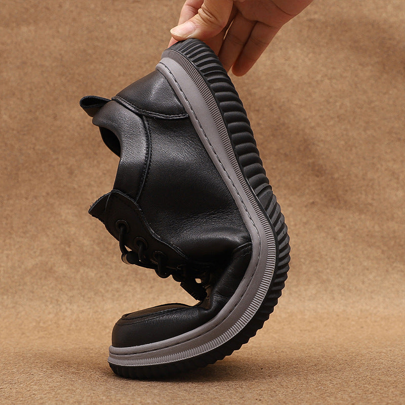 Men's Summer Breathable Black Business Fashion Sports Leather Shoes
